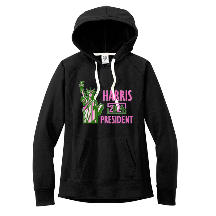 Kamala Harris For President 2024 Women's Fleece Hoodie