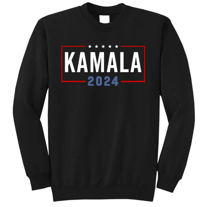 Kamala Harris For President 2024 Tall Sweatshirt