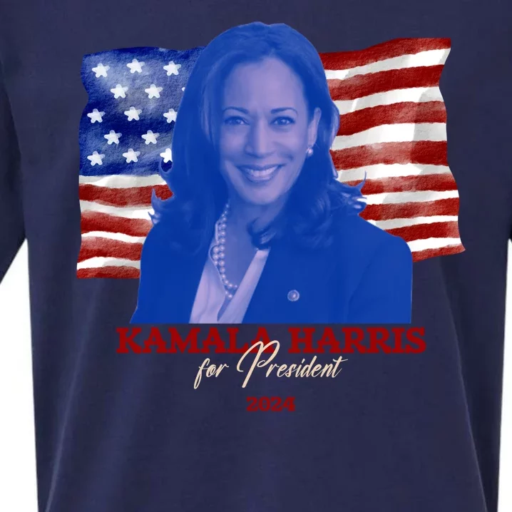 Kamala Harris For President Usa 2024 Madam Sueded Cloud Jersey T-Shirt