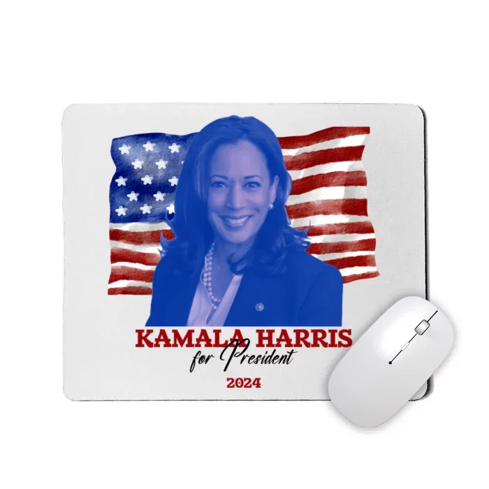 Kamala Harris For President Usa 2024 Madam Mousepad