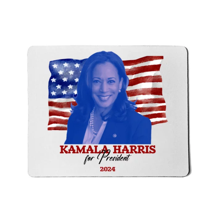 Kamala Harris For President Usa 2024 Madam Mousepad