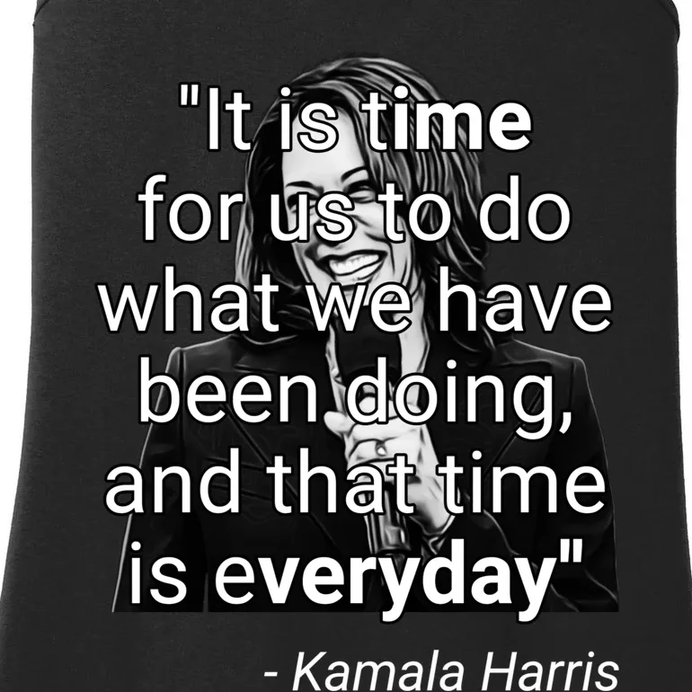 Kamala Harris Funny Quote Ladies Essential Tank