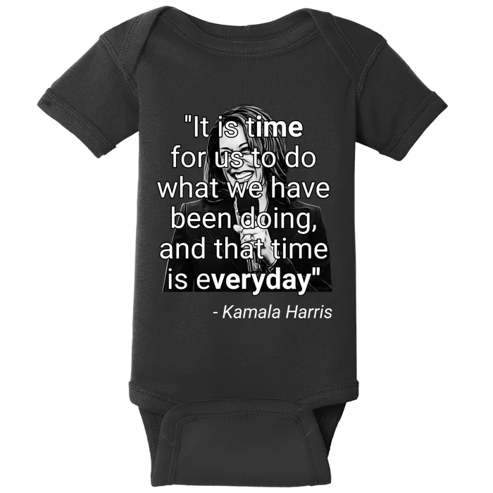 Kamala Harris Funny Quote Baby Bodysuit