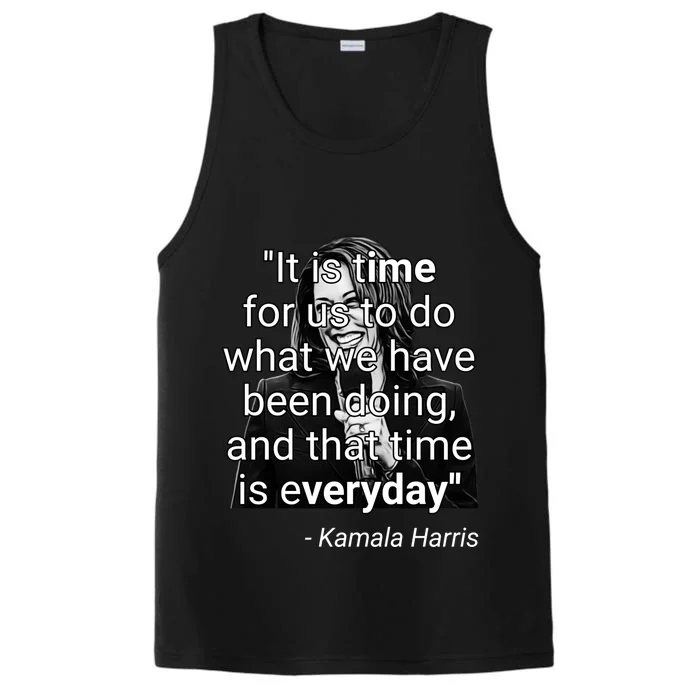 Kamala Harris Funny Quote Performance Tank