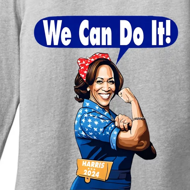 Kamala Harris For President 2024 We Can Do It! Womens CVC Long Sleeve Shirt