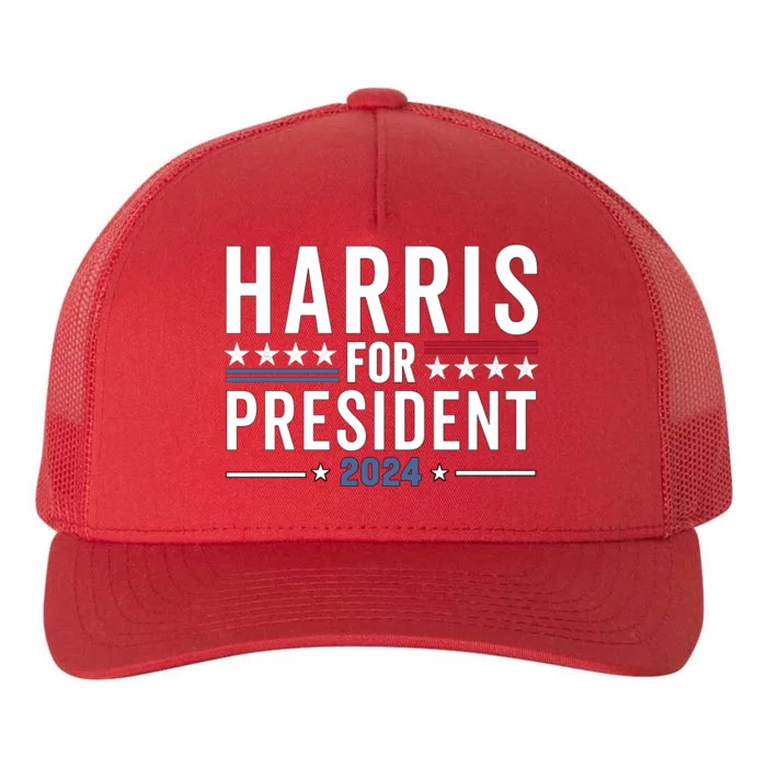 Kamala Harris For President 2024 Yupoong Adult 5-Panel Trucker Hat