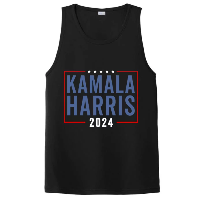 Kamala Harris For President 2024 Performance Tank