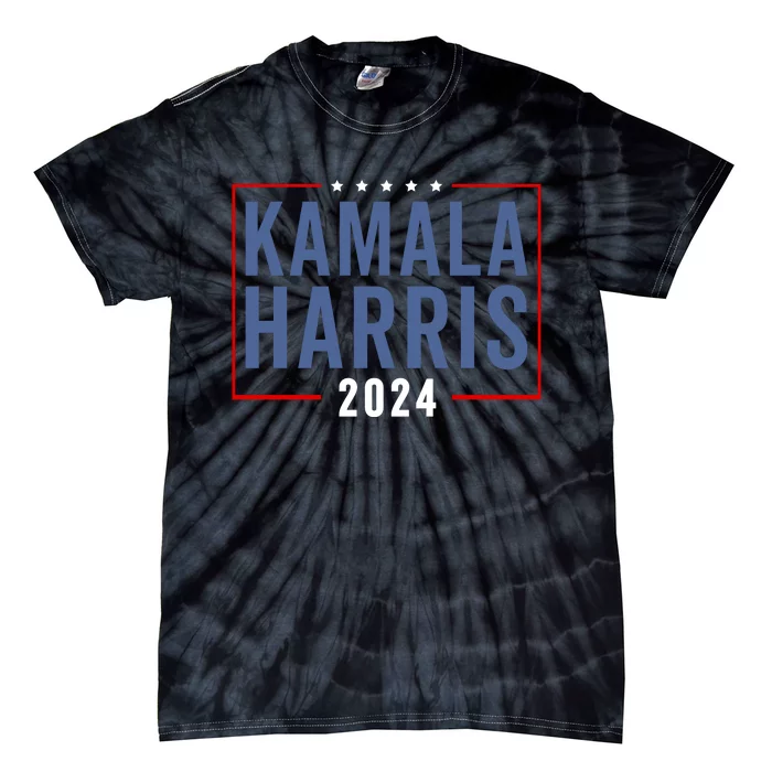 Kamala Harris For President 2024 Tie-Dye T-Shirt