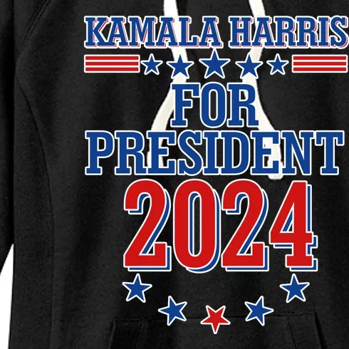 Kamala Harris For President 2024 Women's Fleece Hoodie