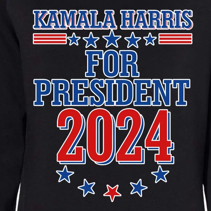 Kamala Harris For President 2024 Womens California Wash Sweatshirt