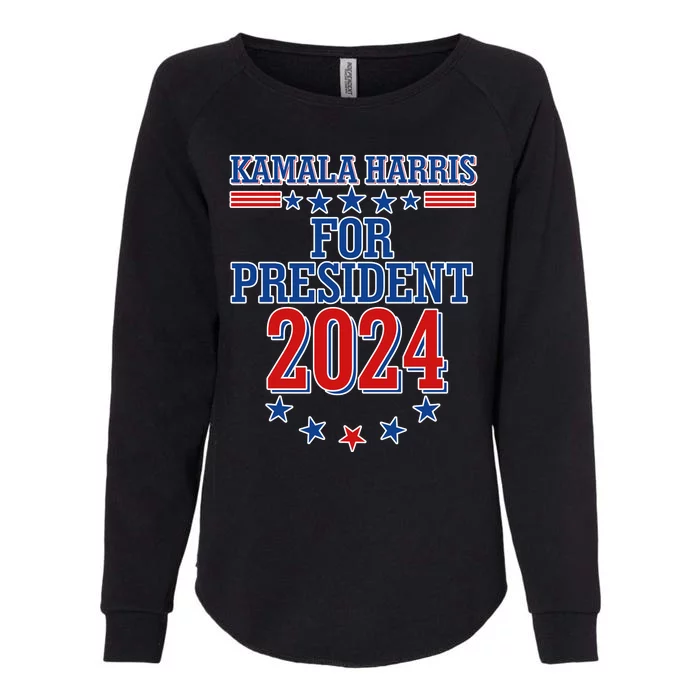 Kamala Harris For President 2024 Womens California Wash Sweatshirt