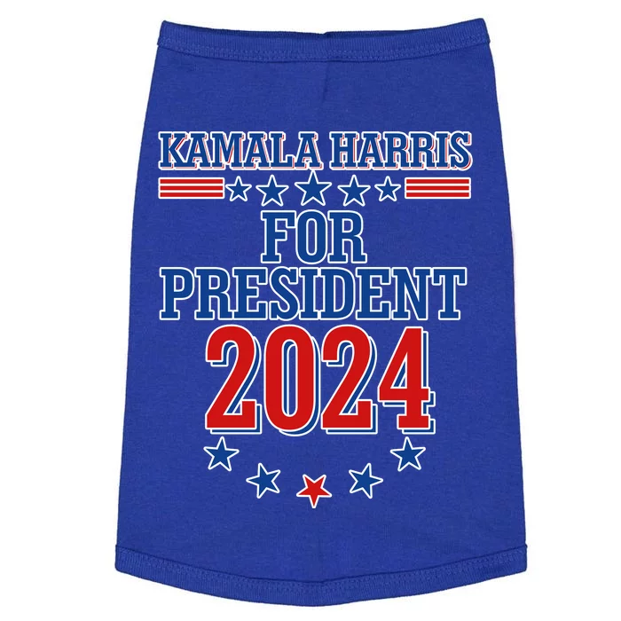 Kamala Harris For President 2024 Doggie Tank