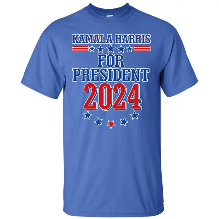 Kamala Harris For President 2024 Tall T-Shirt