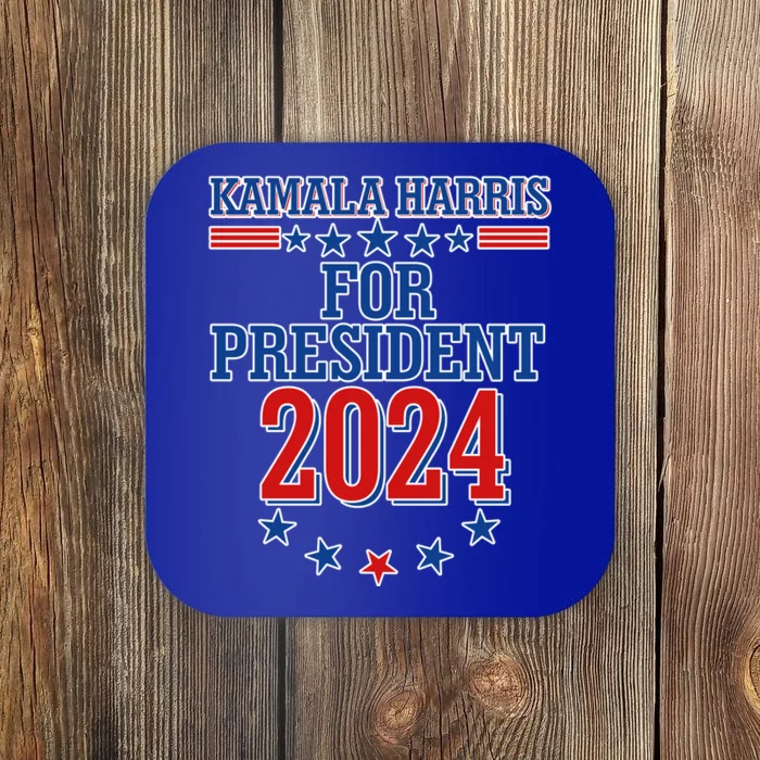 Kamala Harris For President 2024 Coaster