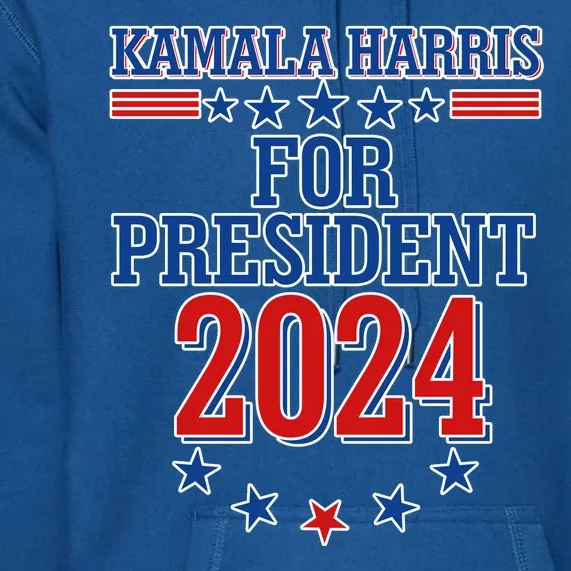 Kamala Harris For President 2024 Premium Hoodie