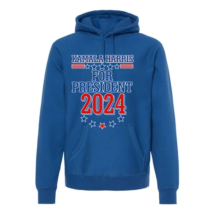 Kamala Harris For President 2024 Premium Hoodie