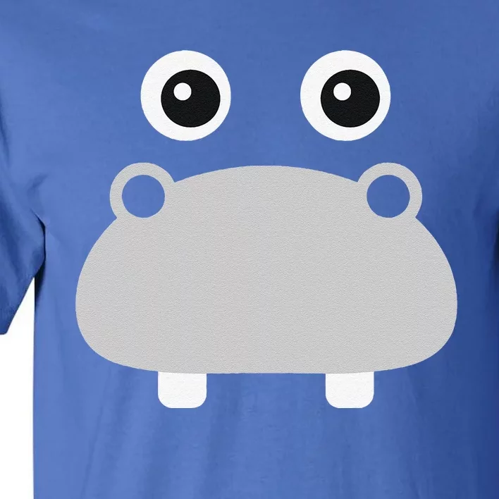 Kawaii Hippo Face Easy Halloween Costume Tall T-Shirt