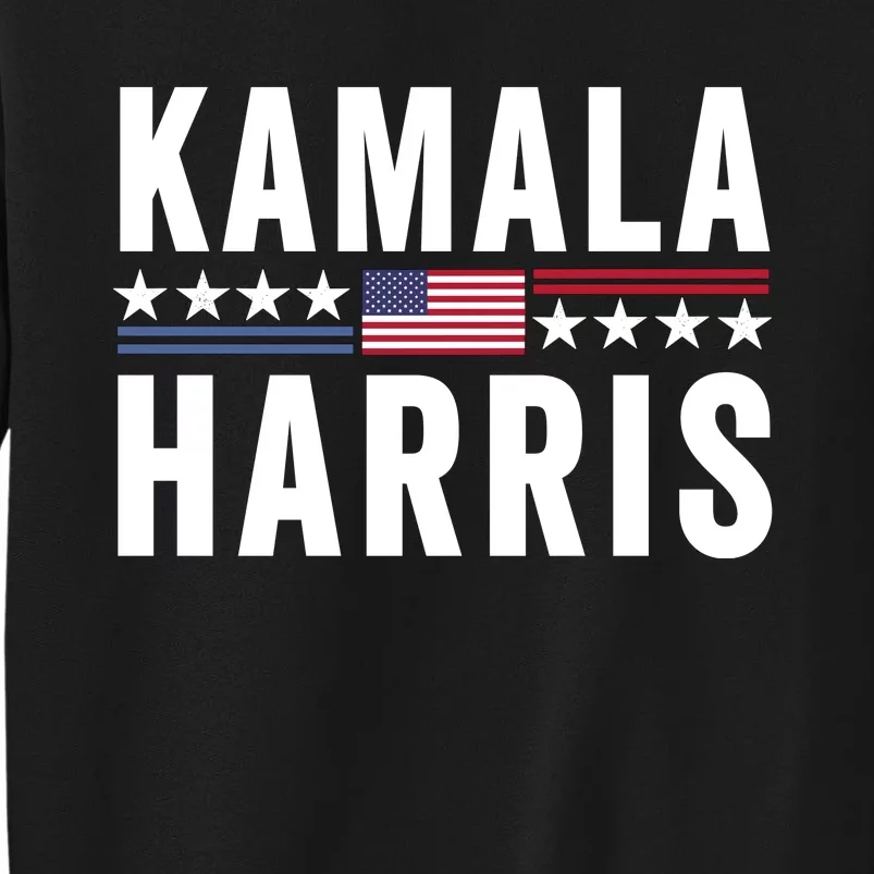 Kamala Harris For President 2024 Tall Sweatshirt