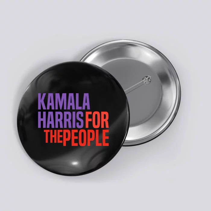 Kamala Harris For The People 2024 Button