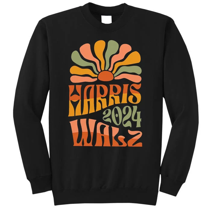 Kamala Harris For A Brighter Tomorrow 2024 Boho Aesthetic Tall Sweatshirt