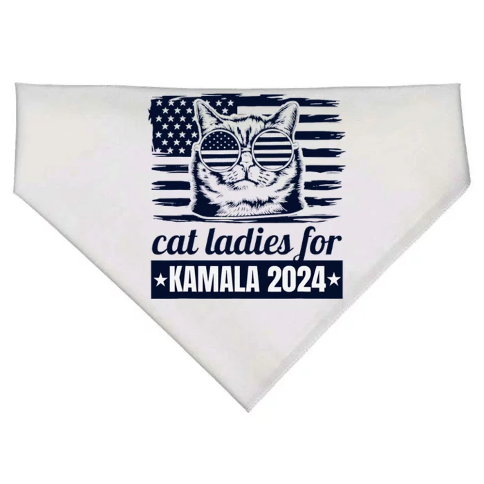 Kamala Harris For The People USA-Made Doggie Bandana