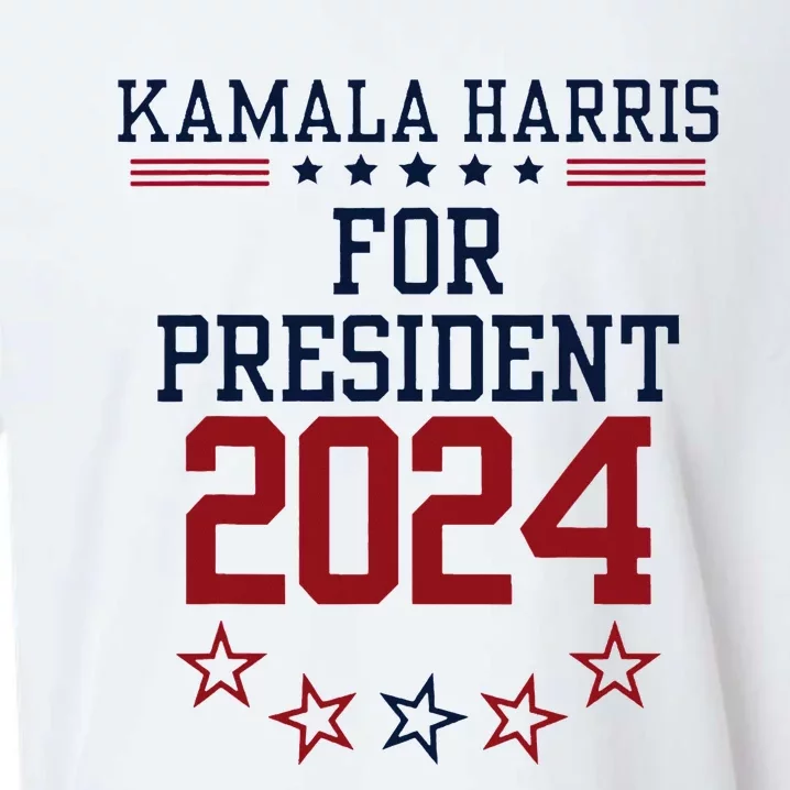 Kamala Harris For President 2024 Sueded Cloud Jersey T-Shirt