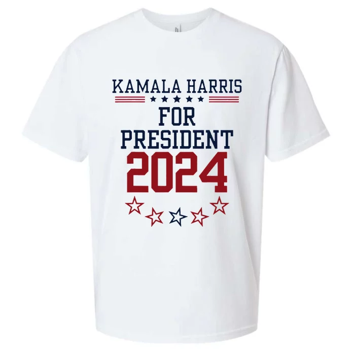 Kamala Harris For President 2024 Sueded Cloud Jersey T-Shirt