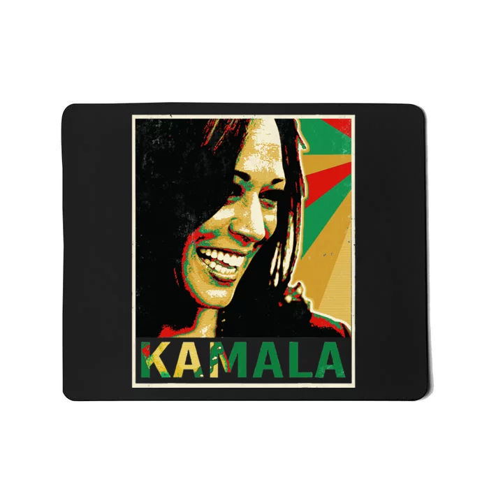 Kamala Harris For President 2024 Funny Cat Lady Graphic Mousepad