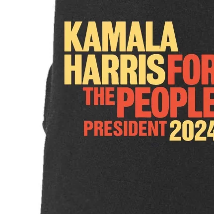 Kamala Harris For The People President 2024 Doggie 3-End Fleece Hoodie