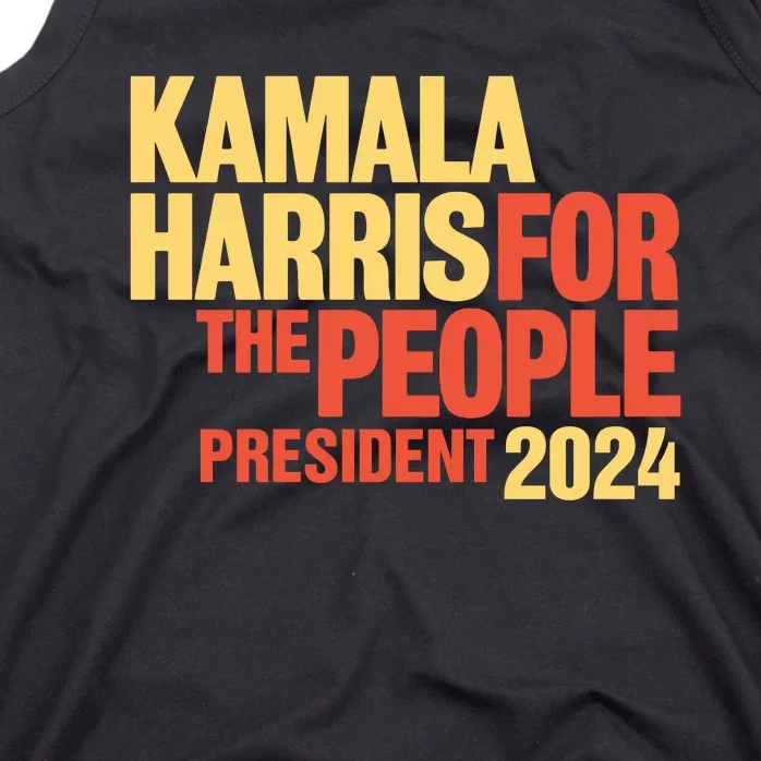 Kamala Harris For The People President 2024 Tank Top