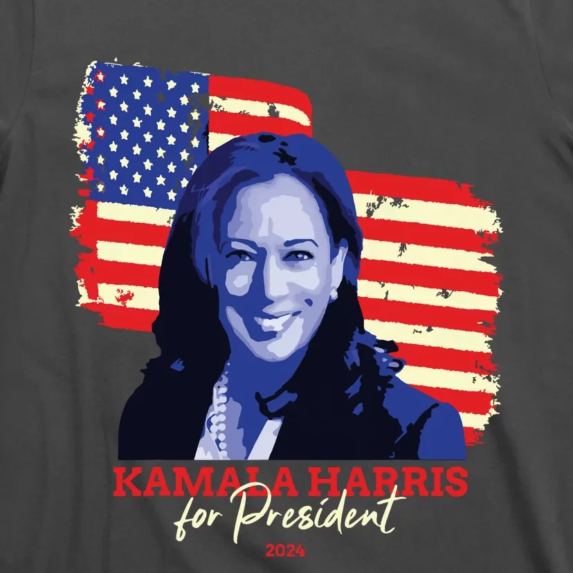 Kamala Harris For President 2024 Madam Vice President T-Shirt