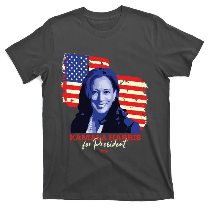 Kamala Harris For President 2024 Madam Vice President T-Shirt