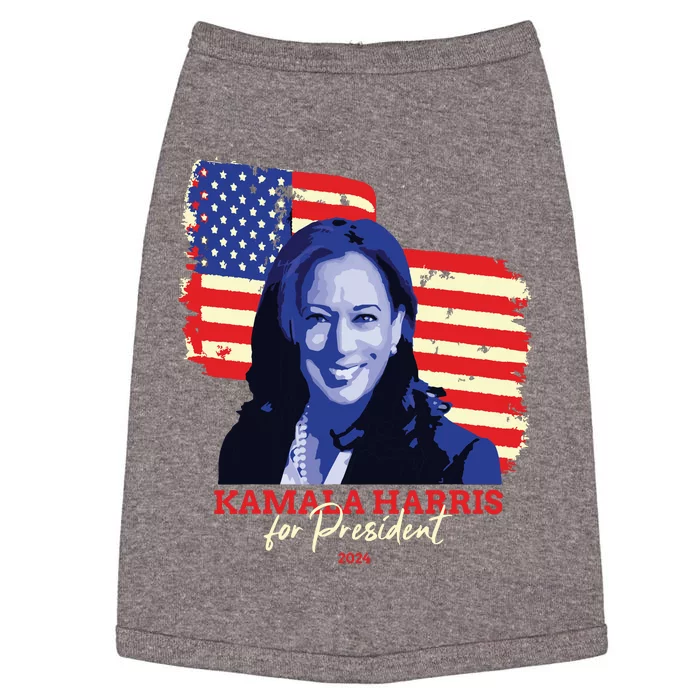 Kamala Harris For President 2024 Madam Vice President Doggie Tank