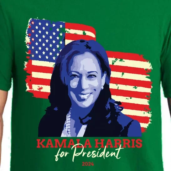 Kamala Harris For President 2024 Madam Vice President Pajama Set