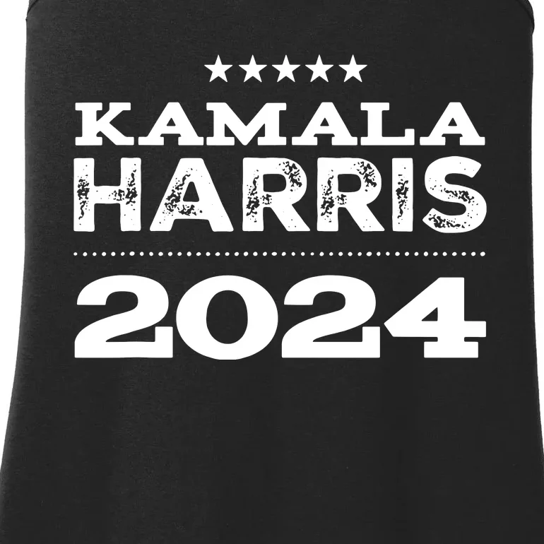 Kamala Harris For President 2024 Ladies Essential Tank