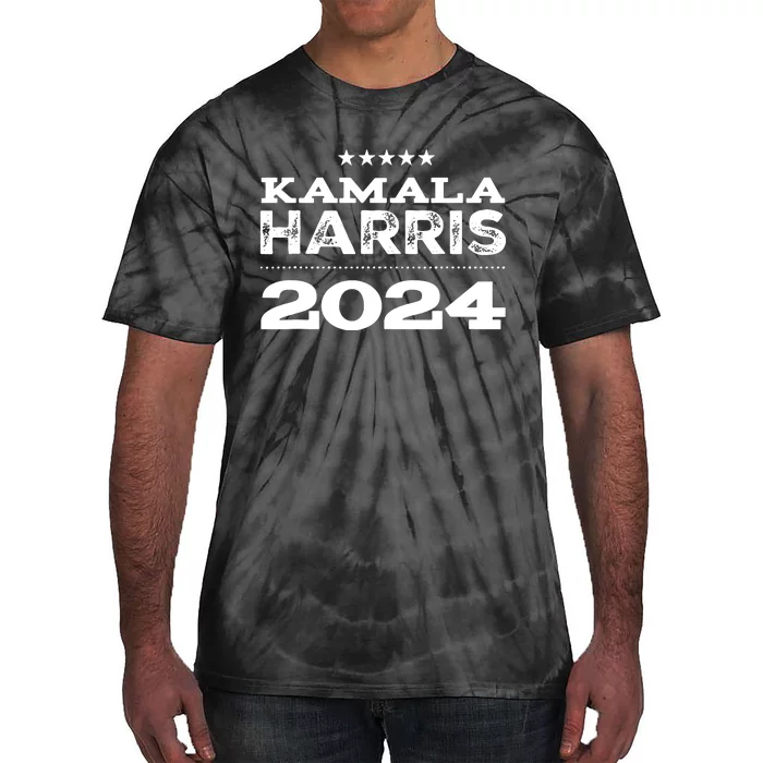 Kamala Harris For President 2024 Tie-Dye T-Shirt