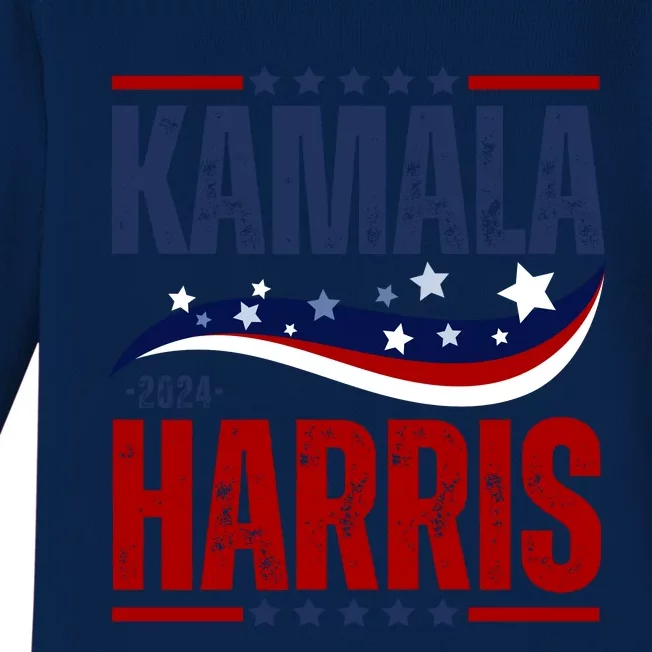 Kamala Harris For President Baby Long Sleeve Bodysuit