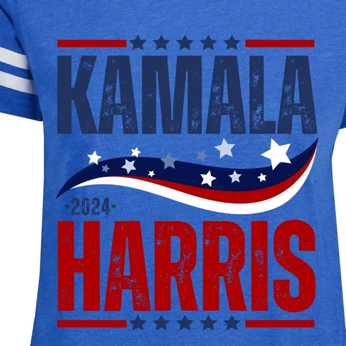 Kamala Harris For President Enza Ladies Jersey Football T-Shirt