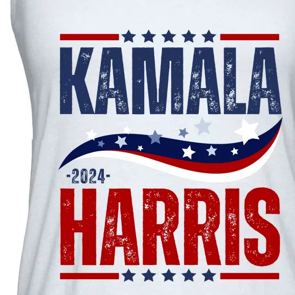 Kamala Harris For President Ladies Essential Flowy Tank