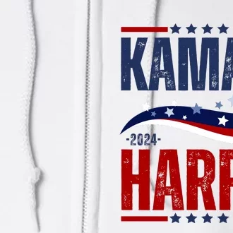 Kamala Harris For President Full Zip Hoodie