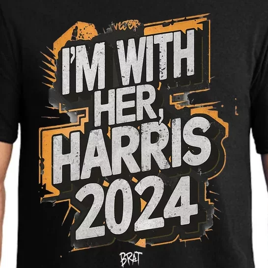 Kamala Harris For President 2024 Not Going Back Pajama Set