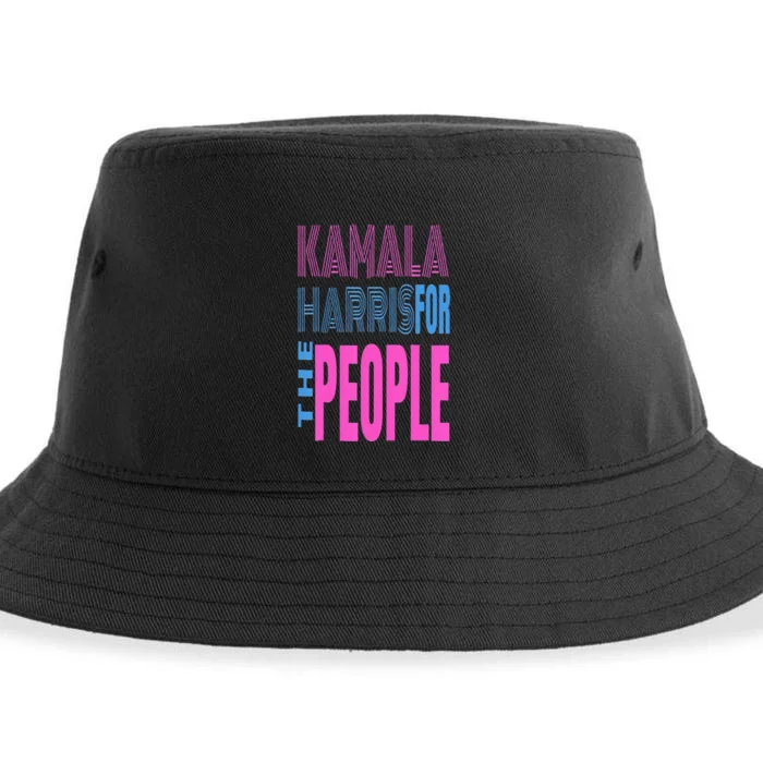 Kamala Harris For The People Sustainable Bucket Hat