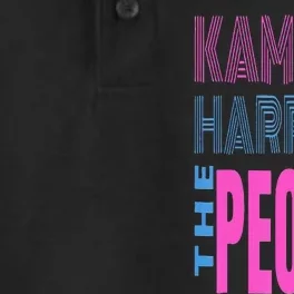 Kamala Harris For The People Dry Zone Grid Performance Polo