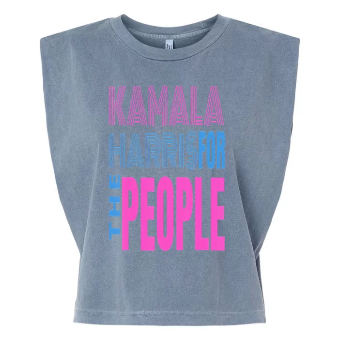 Kamala Harris For The People Garment-Dyed Women's Muscle Tee