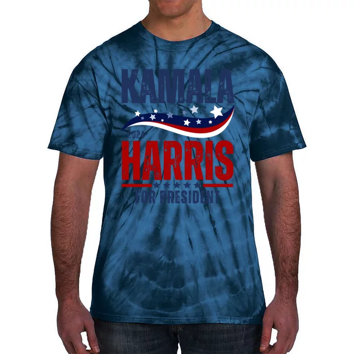 Kamala Harris For President Tie-Dye T-Shirt