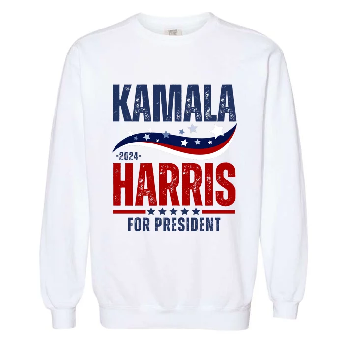 Kamala Harris For President Garment-Dyed Sweatshirt