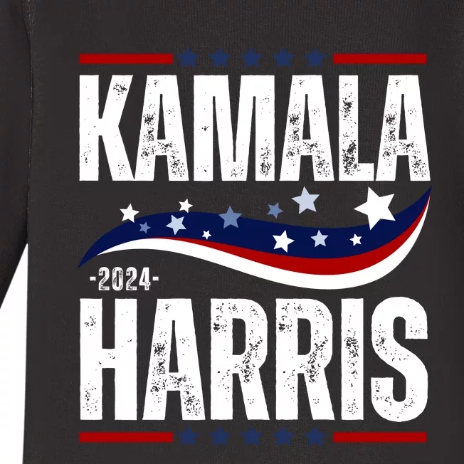 Kamala Harris For President Baby Long Sleeve Bodysuit