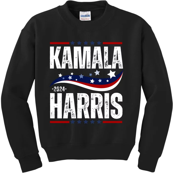 Kamala Harris For President Kids Sweatshirt