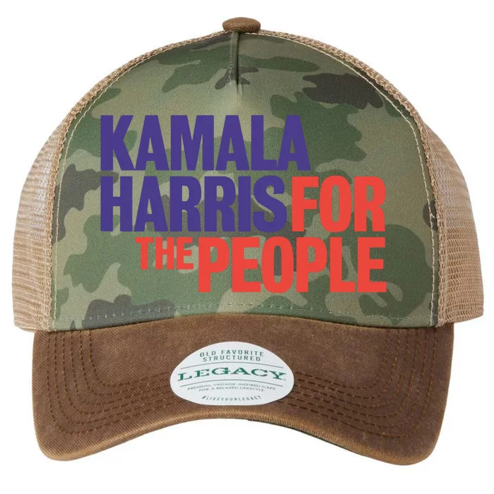 Kamala Harris For The People President 2024 Campaign Legacy Tie Dye Trucker Hat