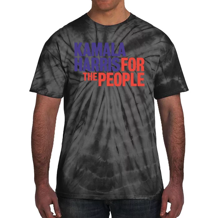 Kamala Harris For The People President 2024 Campaign Tie-Dye T-Shirt